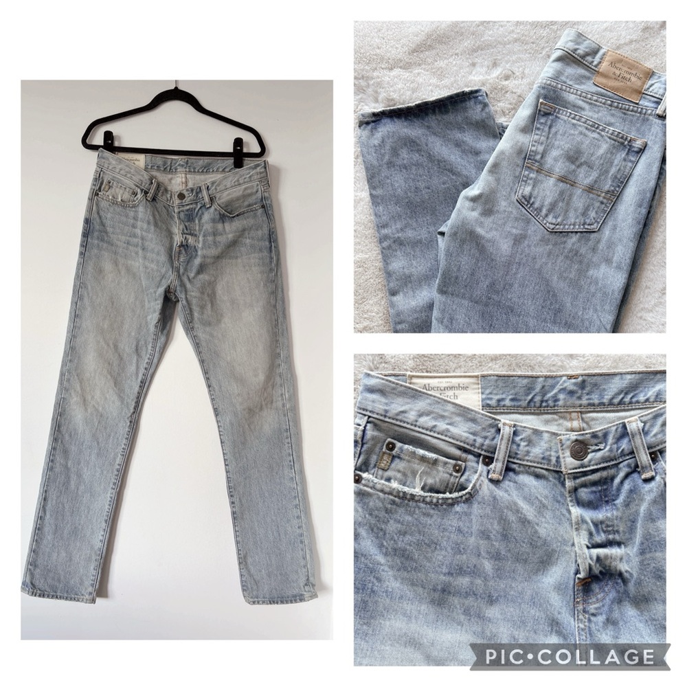 Abercrombie Light wash jeans